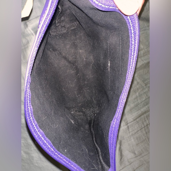 Jon Hart Makeup Toiletry Bag in Retired Purple Color - Melanie Stamp - Picture 4 of 4